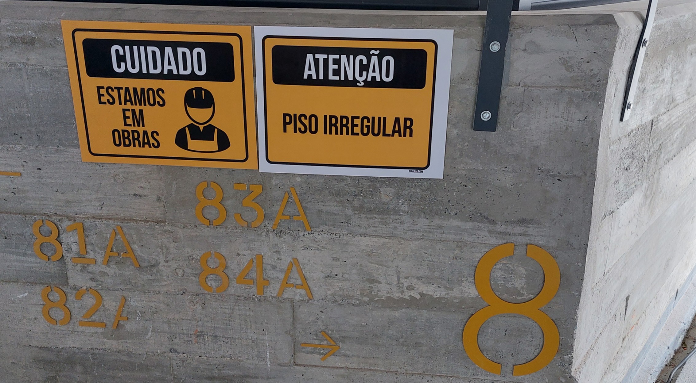 Estamos em Obra – Cuidado