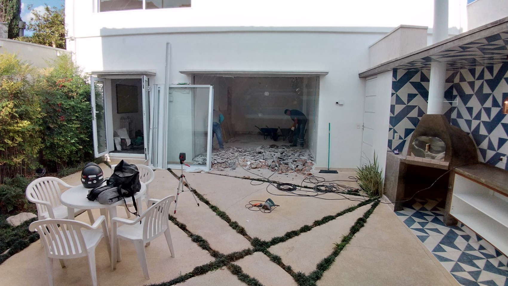 Reforma Construção Residencial Área de Lazer Piscina e Spa 1