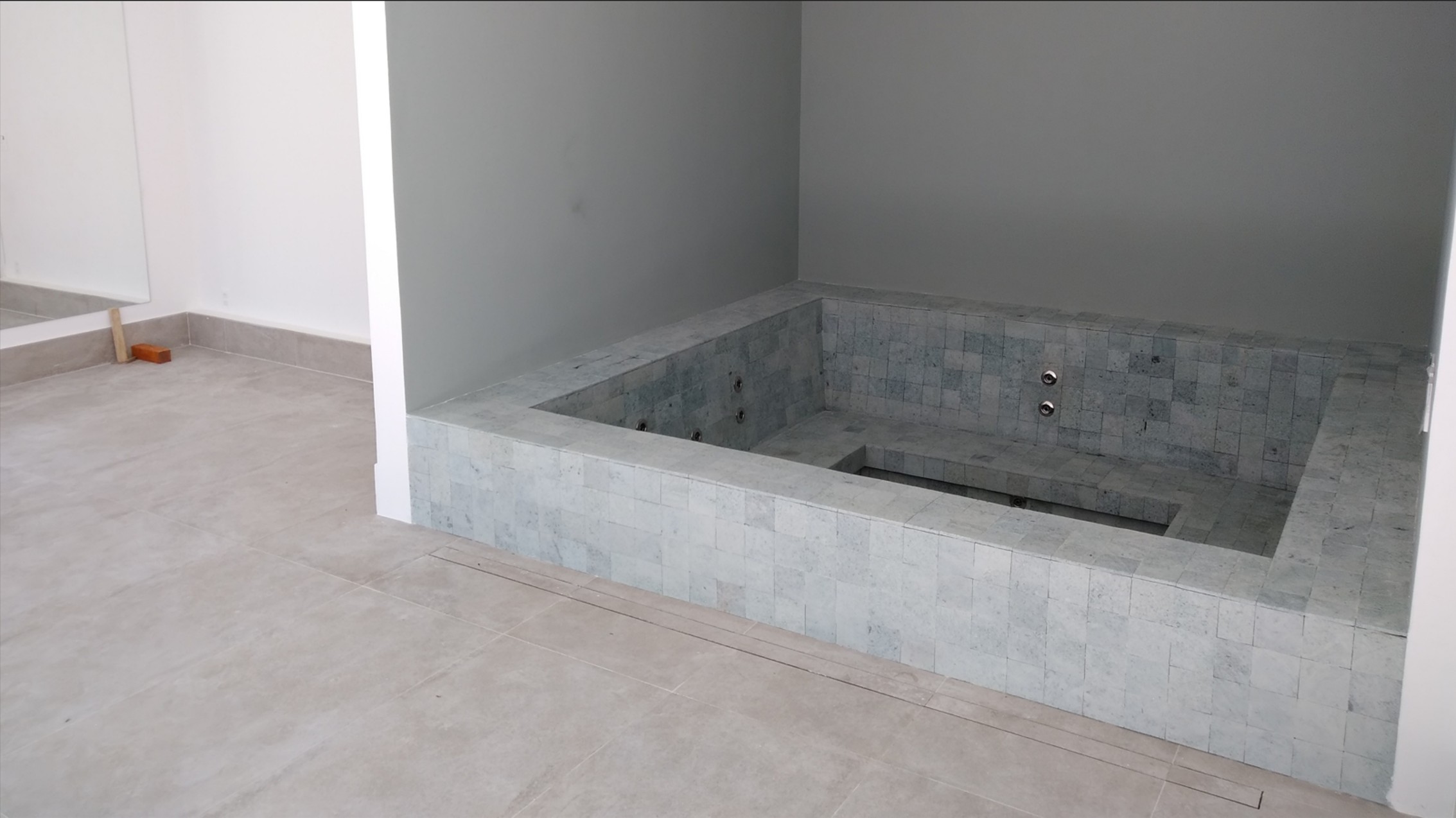 Reforma Construção Residencial Área de Lazer Piscina e Spa 4